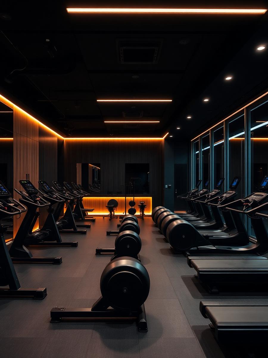 Salle de sport premium